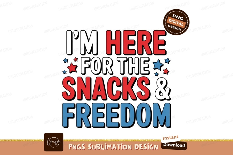 Snacks And Freedom Design