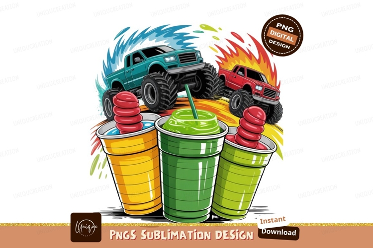 Monster Truck Clipart Image 4