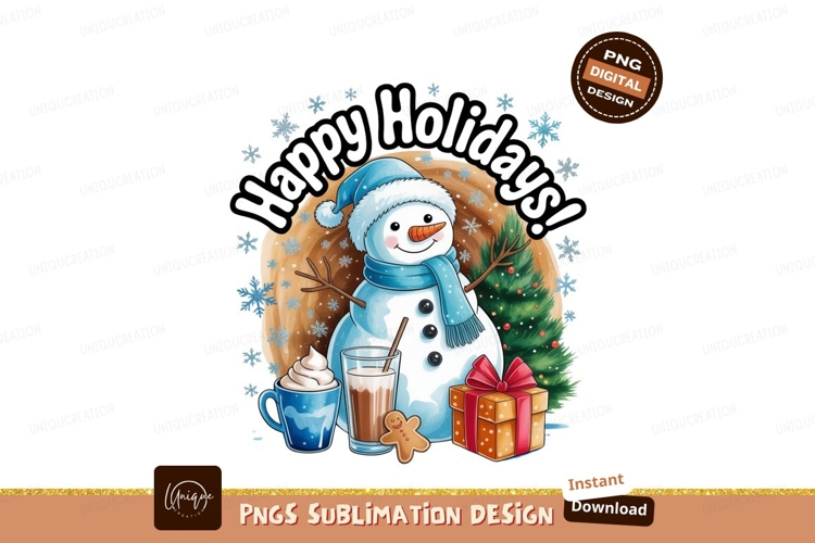 Snowman Sublimation Image 11
