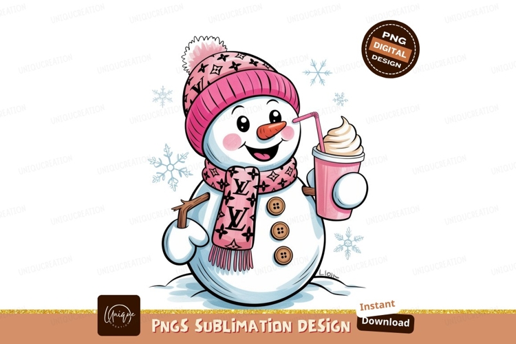 Snowman Sublimation Image 10