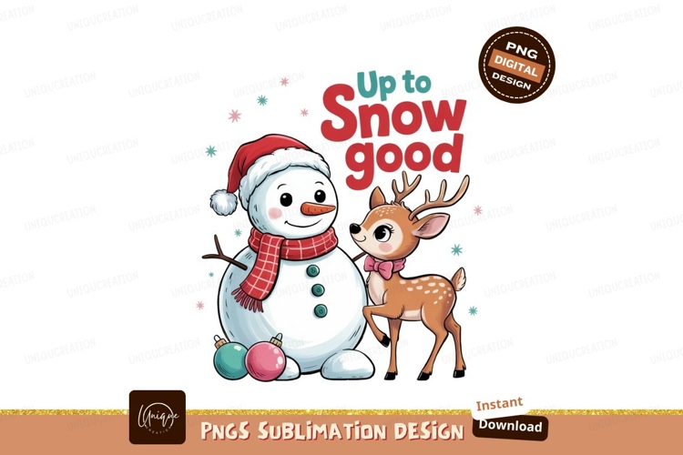 Snowman Sublimation Image 8