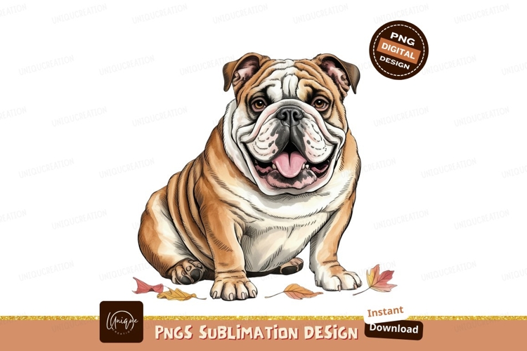 Bulldog Illustration Image 18