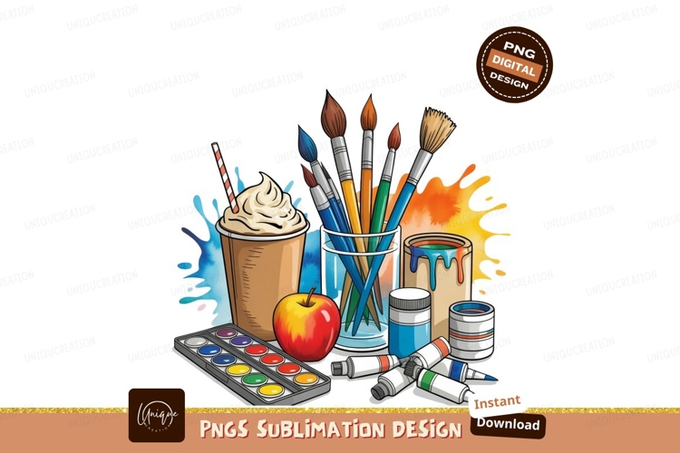 Art Supplies Clipart