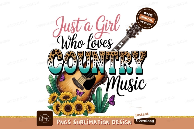 Country Music Clipart Image 4