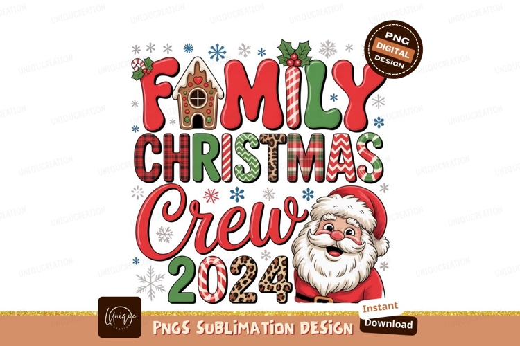 Christmas Family Clipart 