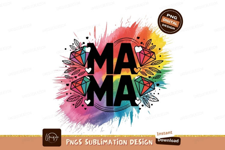 Mama Sublimation Design Image 21