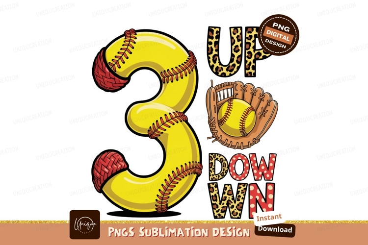 Cartoon Softball Clipart  Image 3