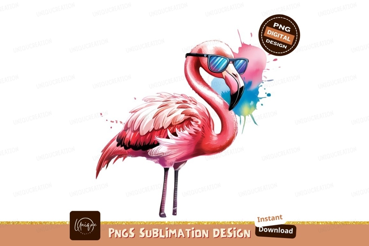 Flamingo Clipart Image 21