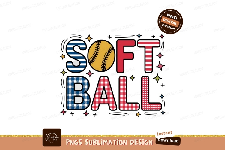 Softball Clipart Image 24
