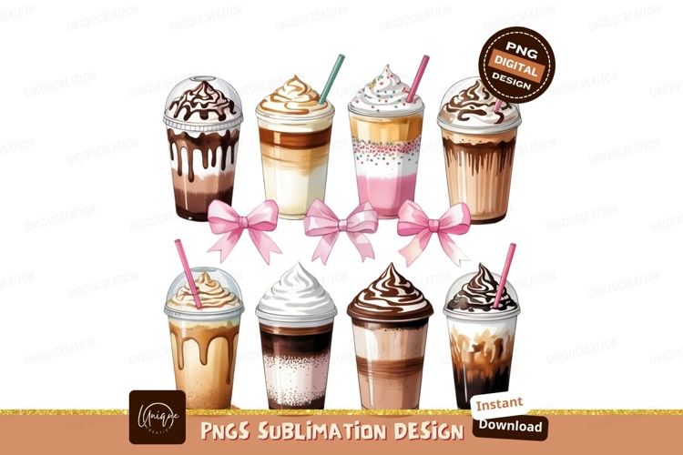 Latte Clipart Image 2