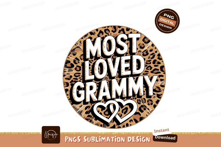 Most loved grammy sublimation png example image 1