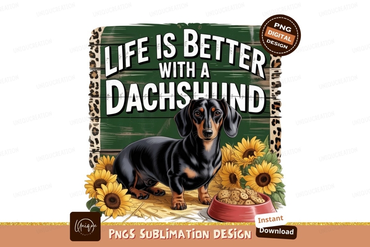 Dachshund Clipart Image 12