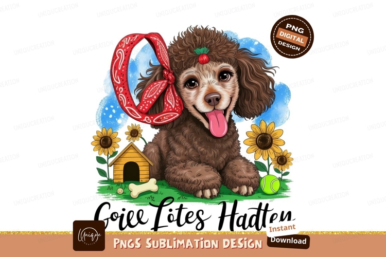 Poodle Clipart Image 8