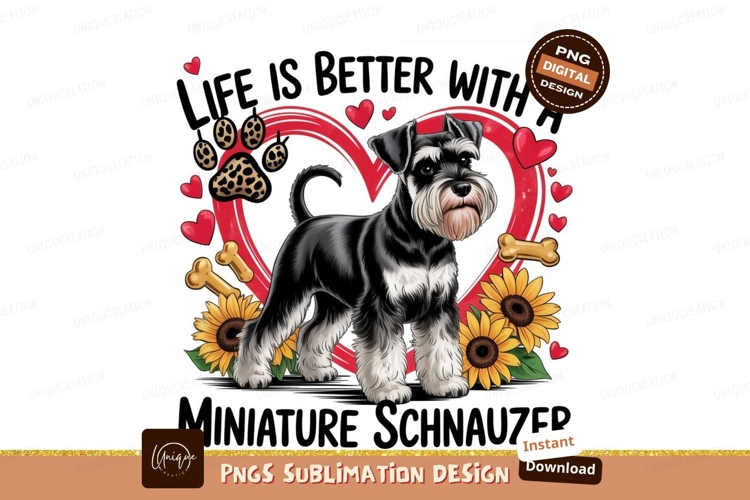 Schnauzer Clipart Image 3