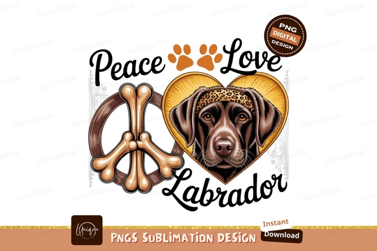 Labrador Clipart Image 3