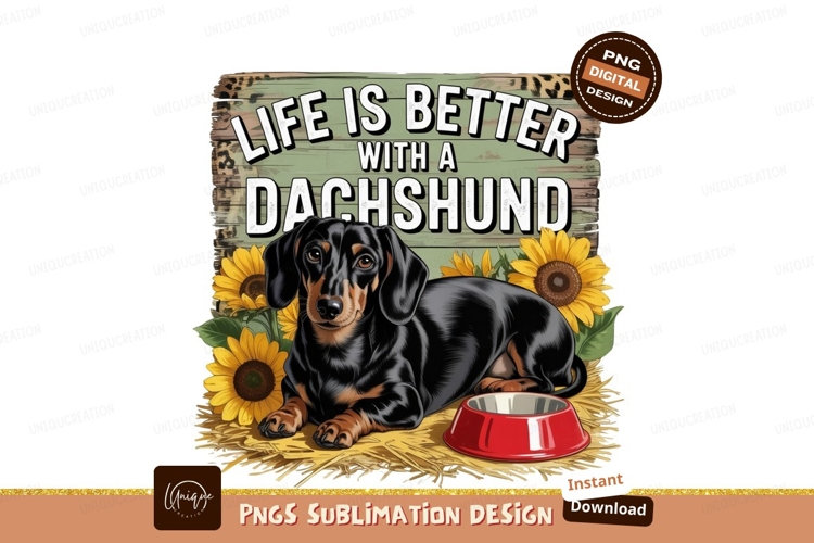 Dachshund Clipart Image 10