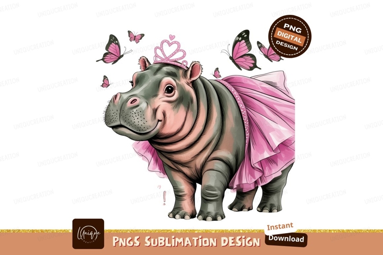 Hippo Clipart Image 5