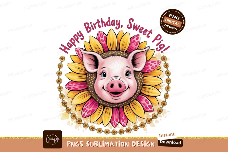 Pig Clipart Image 3