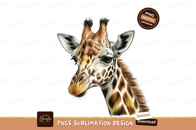 Giraffe Clipart Image 12