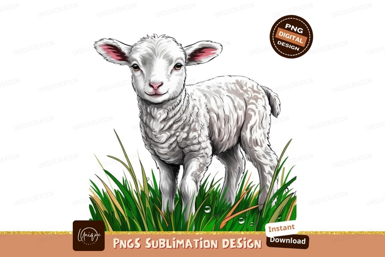 Lamb Clipart Image 6