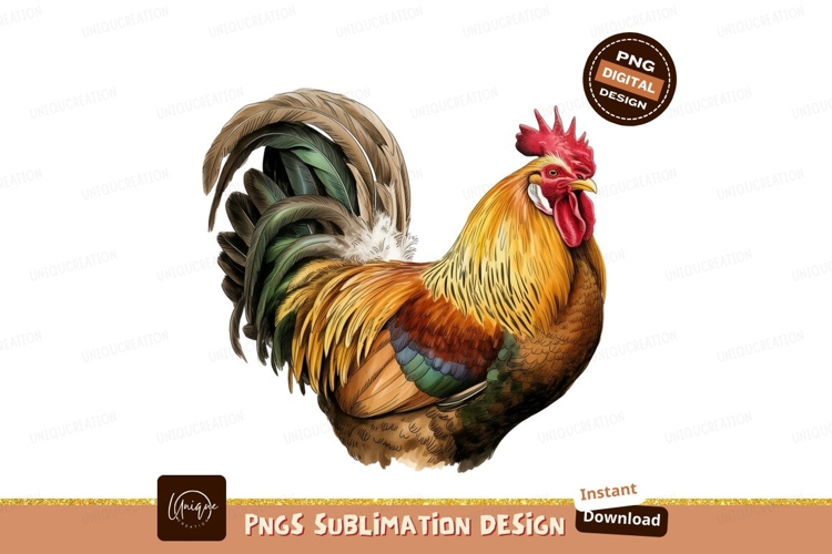 Rooster Clipart Image 8