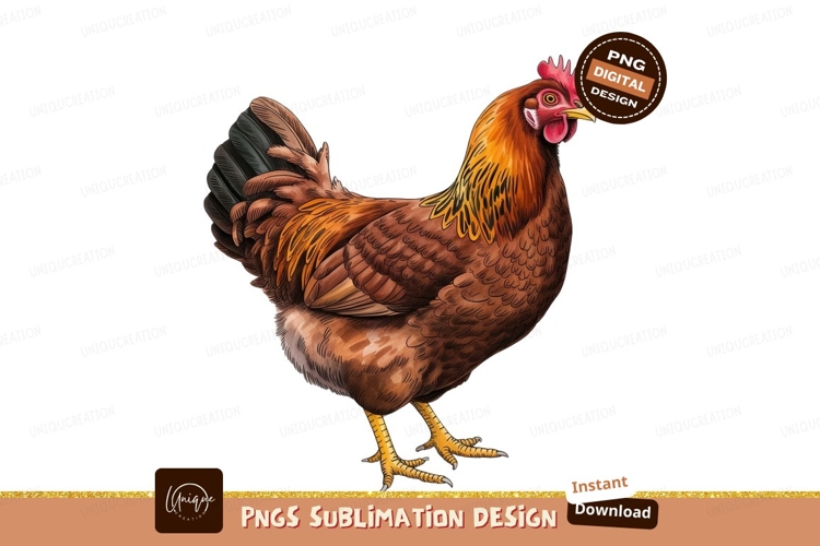 Hen Clipart Image 23