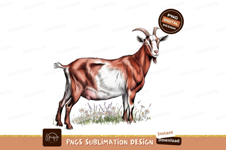 Goat Clipart Image 13