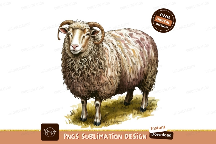 Sheep Clipart Image 10