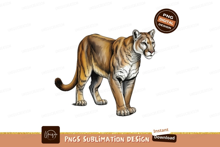 Cougar Clipart Image 3