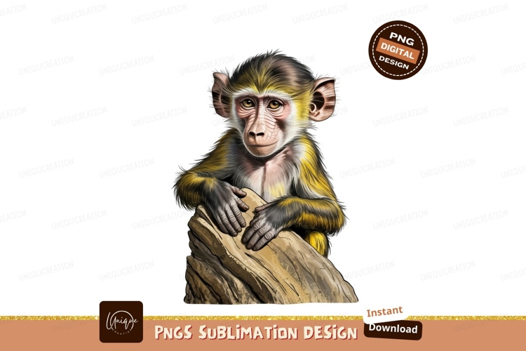 Monkey Illustration Image 23