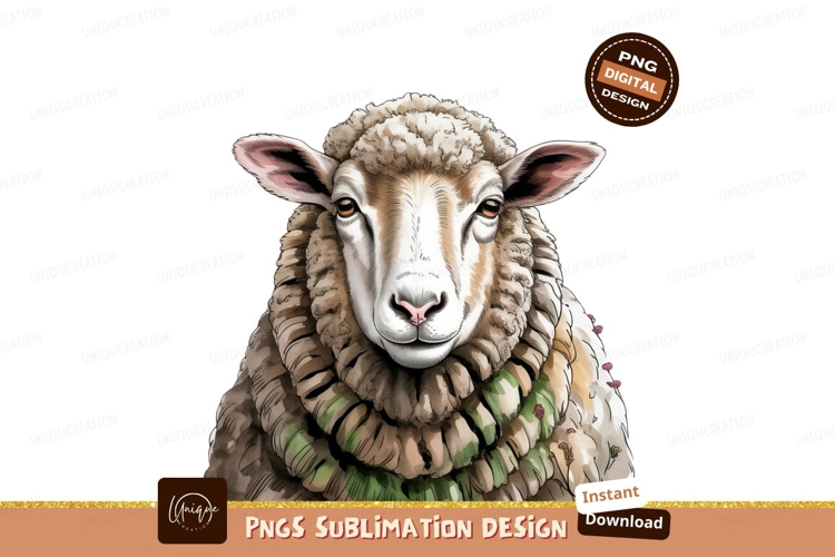 Sheep Clipart Image 8