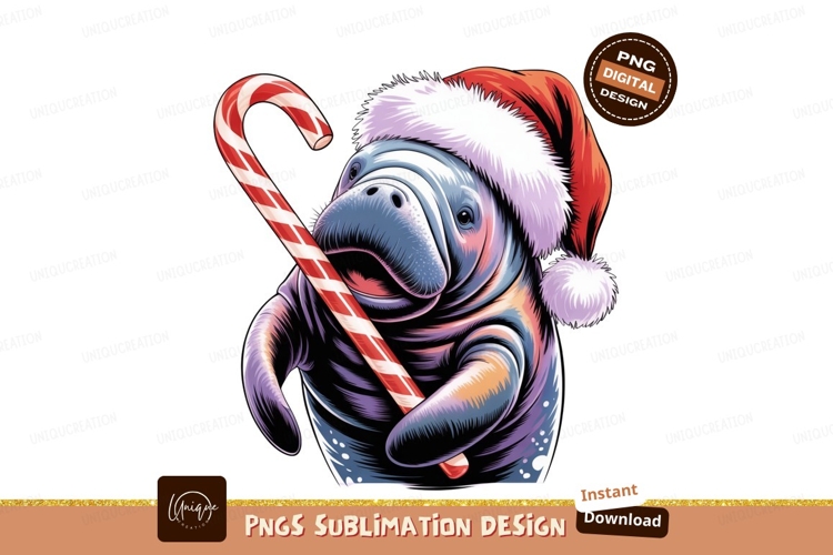 Manatee Clipart Image 3