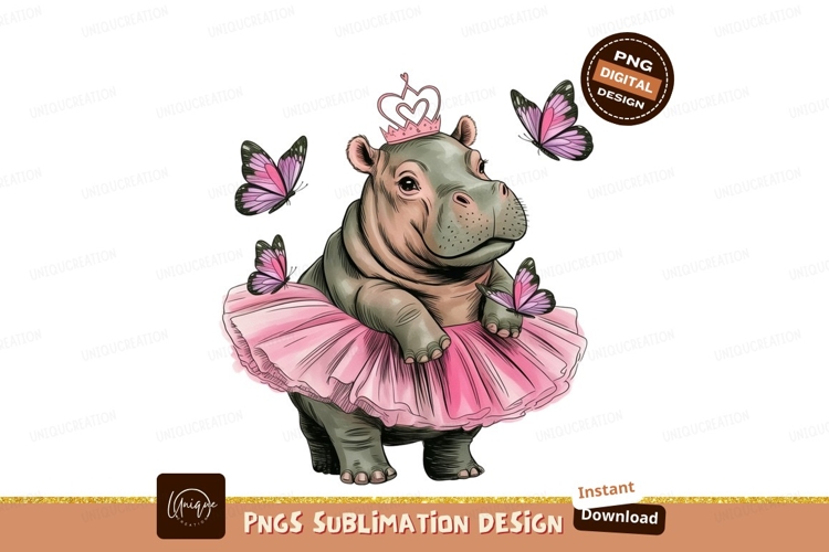 Hippo Clipart Image 4