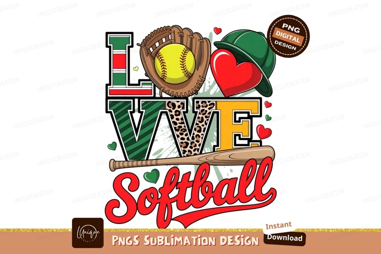 Softball Clipart Image 7