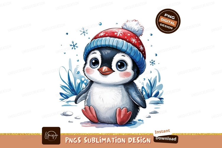 Penguin Clipart Image 8