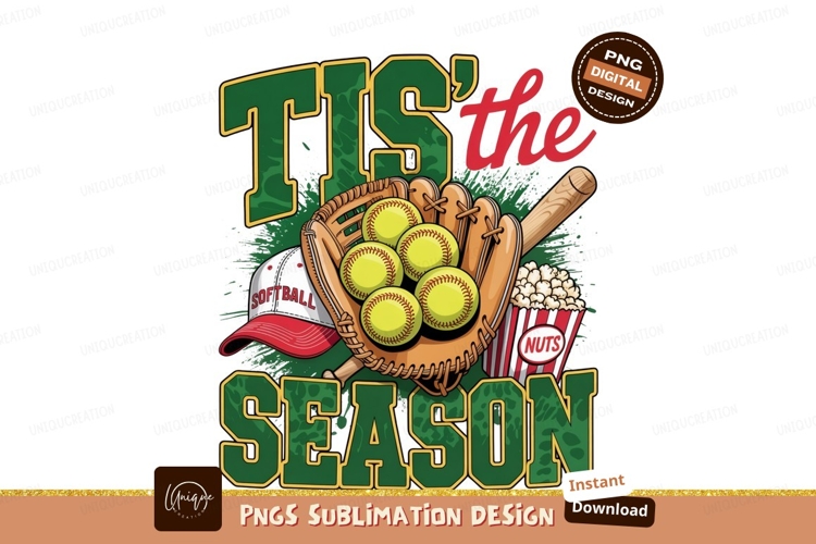 Softball Clipart Image 4