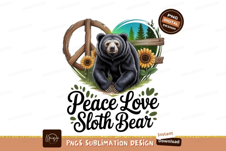 Sloth Clipart Image 12