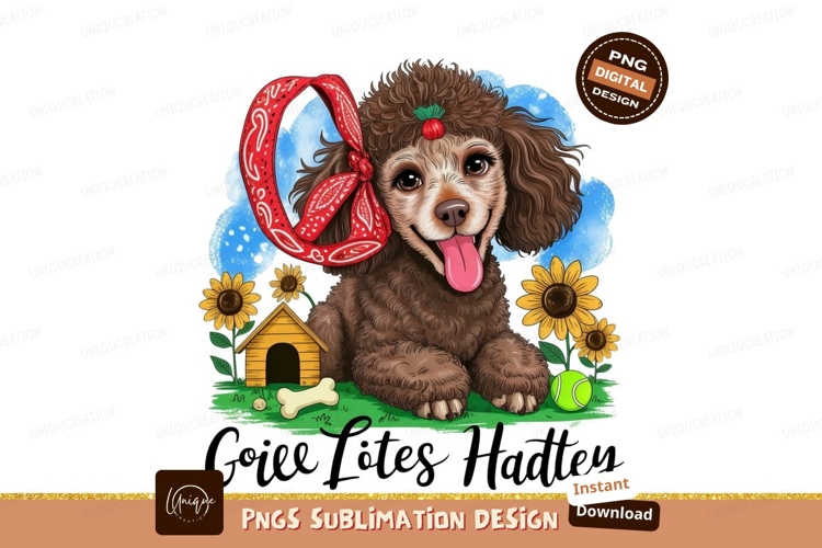 Poodle Clipart Image 6