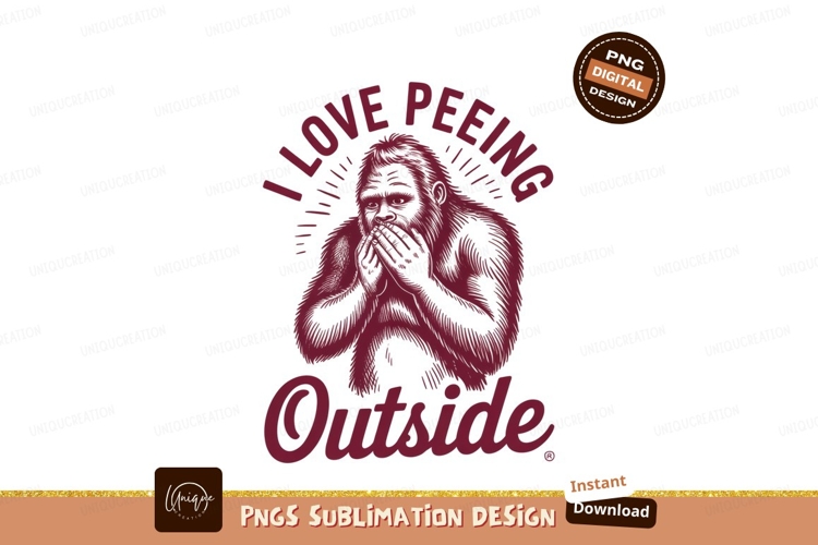 Bigfoot Clipart Image 3