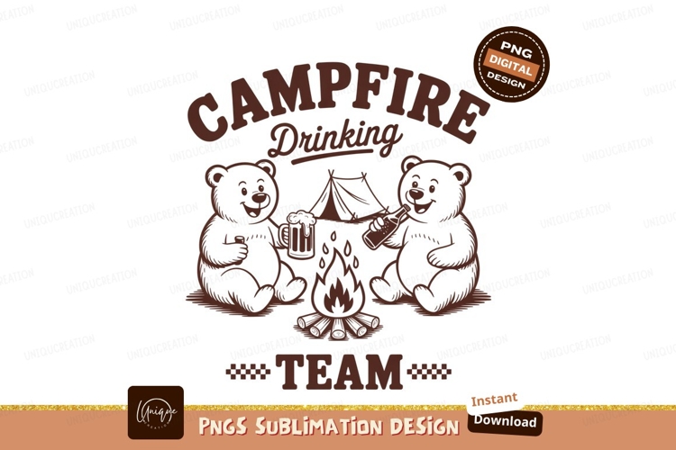 Cartoon Campfire Image 13