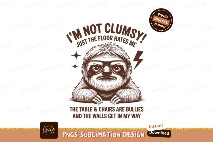 Sloth Clipart Image 4