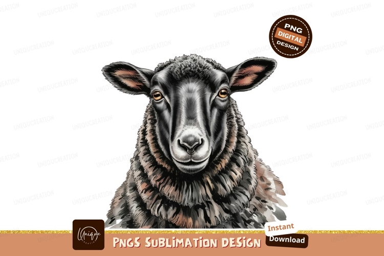 Sheep Clipart Image 16