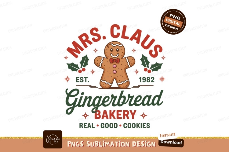 Gingerbread Clipart Image 7
