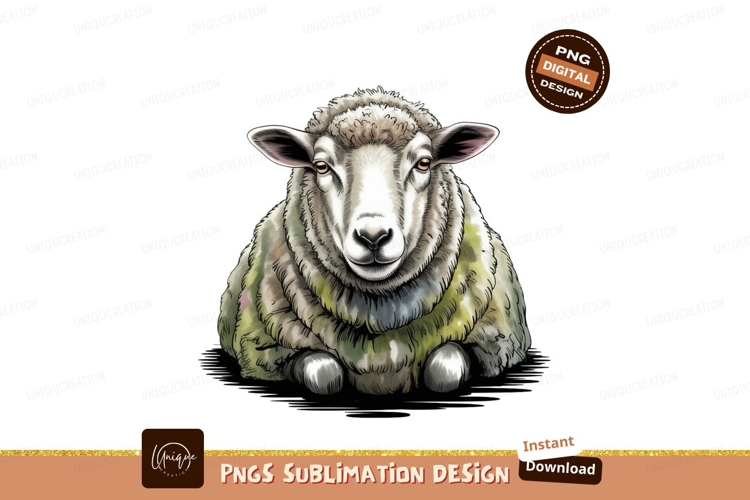 Sheep Clipart Image 13