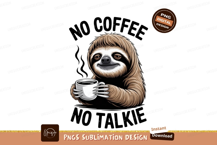 Sloth Clipart Image 9