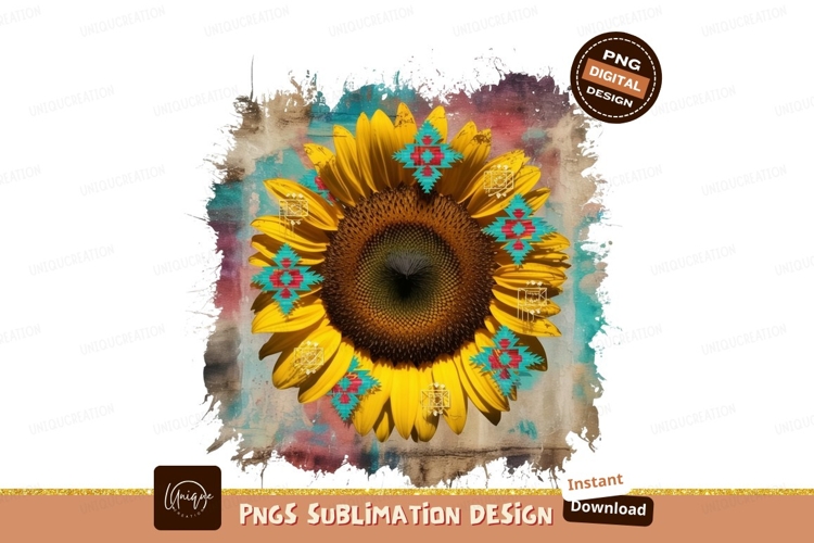 Sunflower Clipart Image 4