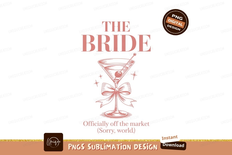 Bride cocktail bow celebration party drink