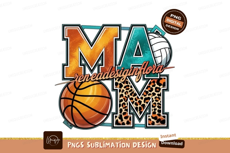 Volleyball Graphic Image 3