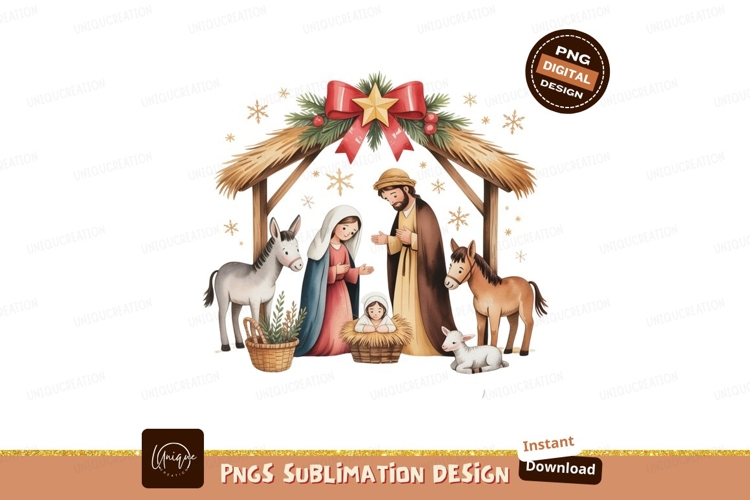 Nativity Clipart Image 4