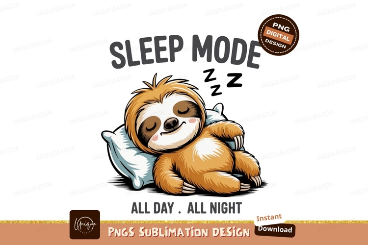Sloth Clipart Image 19